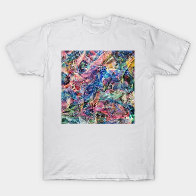 Multicolored Abstract Illustration T-Shirt by ArtoTee